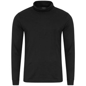 Kensington Eastside Men's Denbigh Roll Neck Long Sleeve Top - Black