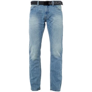 Smith & Jones Men's Borromini Belted Jeans - Light Wash
