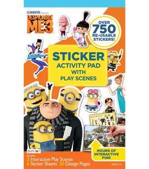 Despicable Me 3 Sticker Play Scene