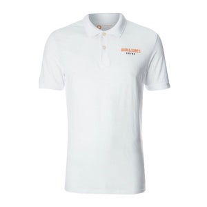Jack & Jones Men's Core Titan Polo Shirt - White