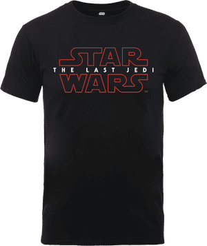 Star Wars Die letzten Jedi (The Last Jedi) Men's Schwarz T-Shirt