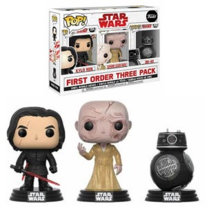 Star Wars The Last Jedi Bad Guys EXC Pop! Vinyl Figure 3-Pack