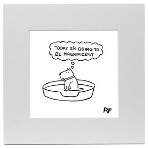 Off the Leash Magnificent Art Print