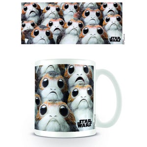 Star Wars The Last Jedi Many Porgs Coffee Mug