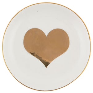 Sass & Belle Gold Heart Trinket Dish