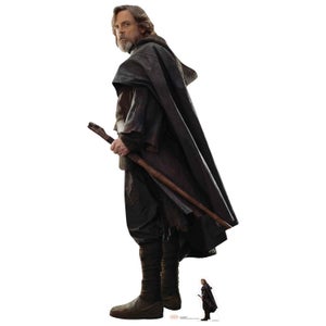 Figura de cartón a tamaño real Star Wars: Los últimos Jedi Luke Skywalker