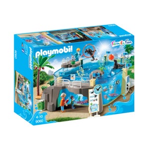 Playmobil Family Fun Acuario con tanque de agua rellenable (9060)
