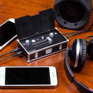 MP3 DJ Mini Mixer - Black