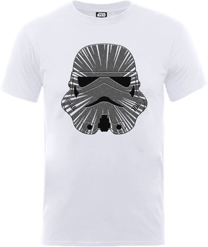 T-Shirt Star Wars Hyperspeed Stormtrooper- Bianco