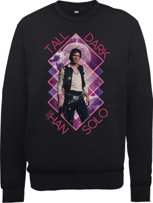 Felpa Star Wars Han Solo Tall Dark- Nero