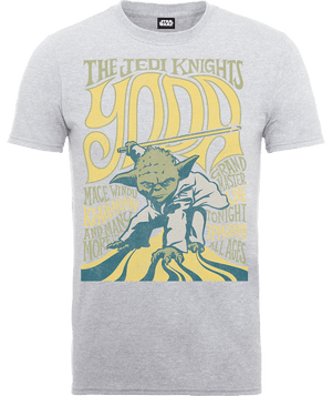Star Wars Yoda The Jedi Knights T-Shirt - Grey