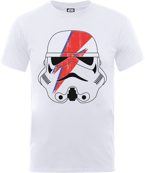 T-Shirt Star Wars Stormtrooper Glam- Bianco