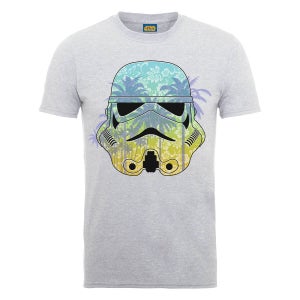 T-Shirt Homme Stormtrooper Hawaii - Star Wars - Gris