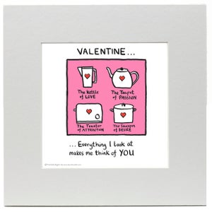 Edward Monkton Think of You Print