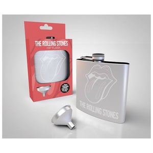 The Rolling Stones Logo Hip Flask