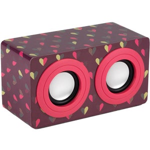 Intempo Mini Blaster Speaker - Dotty Heart