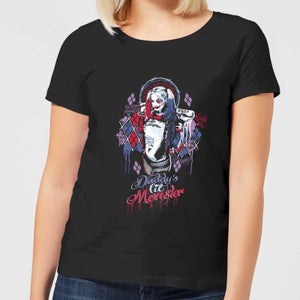 DC Comics Suicide Squad Daddys Lil Monster Women's T-Shirt - Black