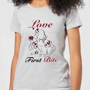 Disney Sneeuwwitje Love At First Bite Dames T-shirt - Grijs
