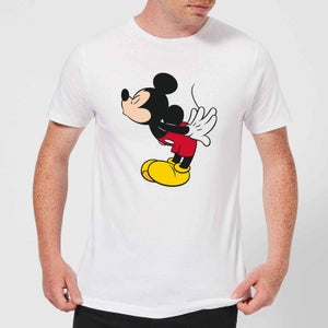 Disney Mickey Mouse Mickey Split Kiss T-Shirt - White
