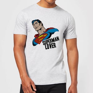 T-Shirt Homme Superman Lover (DC Comics) - Gris