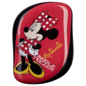 Tangle Teezer Compact Styler Hairbrush - Disney Minnie Mouse Rosy Red