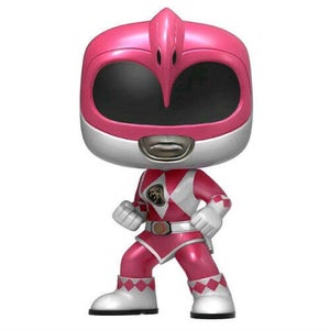 Power Rangers Metallic Pink Ranger EXC Pop! Vinyl Figure