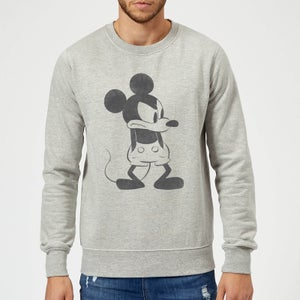 Disney Mickey Mouse Angry Sweatshirt - Grey