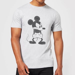 T-Shirt Disney Topolino Angry - Grigio