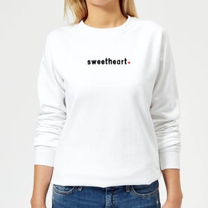 Sweetheart Women's Sweatshirt - White