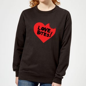 Love Bites Women's Sweatshirt - Black
