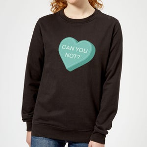 Can You Not Women's Sweatshirt - Black