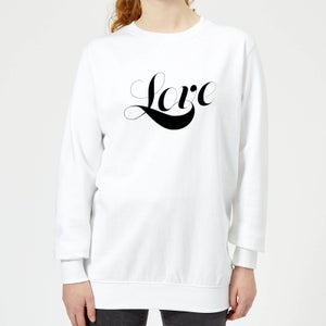 Love Frauen Pullover - Weiß