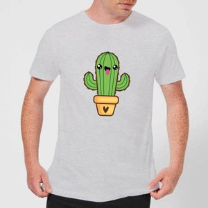 Cactus Love T-Shirt - Grey