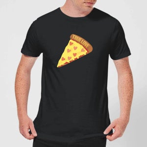 True Love Pizza T-Shirt - Black