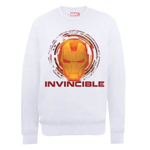 Marvel Avengers Assemble Iron Man Invincible Sweatshirt - White