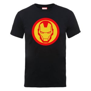 Marvel Avengers Assemble Iron Man T-Shirt - Schwarz