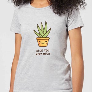 Aloe You Vera Much Women's T-Shirt - Grey