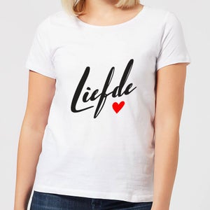 Liefde Women's T-Shirt - White