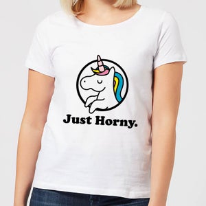 Just Horny Women's T-Shirt - White