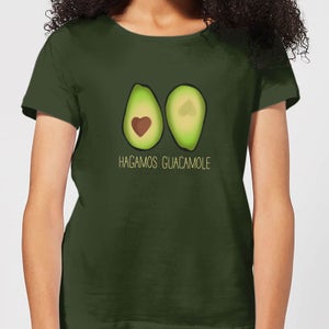Hagamos Guacamole Women's T-Shirt - Forest Green