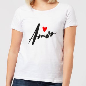 Amor Women's T-Shirt - White