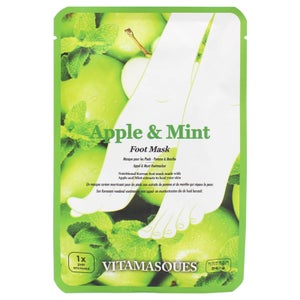 Vitamasques Apple and Mint Foot Masks 2 x 16g