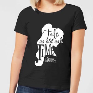 Disney Belle en het Beest Prinses Belle Tale As Old As Time Dames T-shirt - Zwart