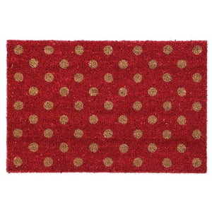 Polka Dot Doormat