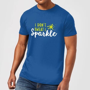 I Don't Sweat I Sparkle T-Shirt - Royal Blue