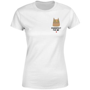 Purrrfect Fur Me Women's T-Shirt - White