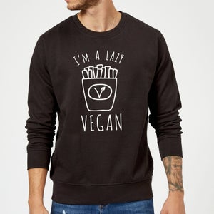 Lazy Vegan Sweatshirt - Black