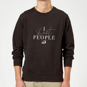 I Shoot People Sweatshirt - Black