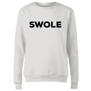 SWOLE Women's Sweatshirt - White