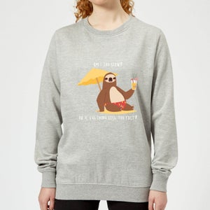 Am I Too Slow? Women's Sweatshirt - Grey